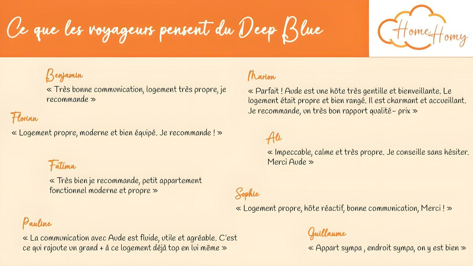 Le Deep Blue - Home Homy Niort Bagian luar foto